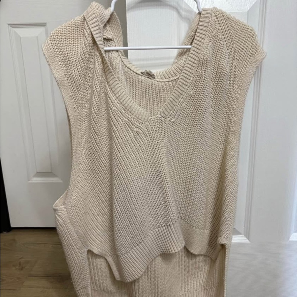 Pilcro Anthropologie Hooded Chunky Knit Sweater
